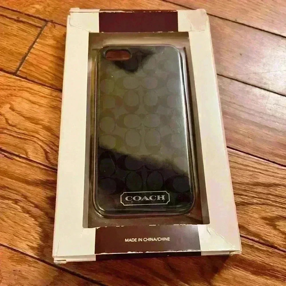 Coach Other - Brand new Coach Signature Black/Gray iPhone 5 Case
